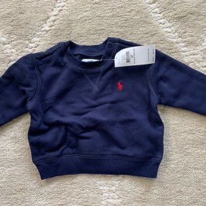 Navy Blue Ralph Lauren Sweatshirt (boys)